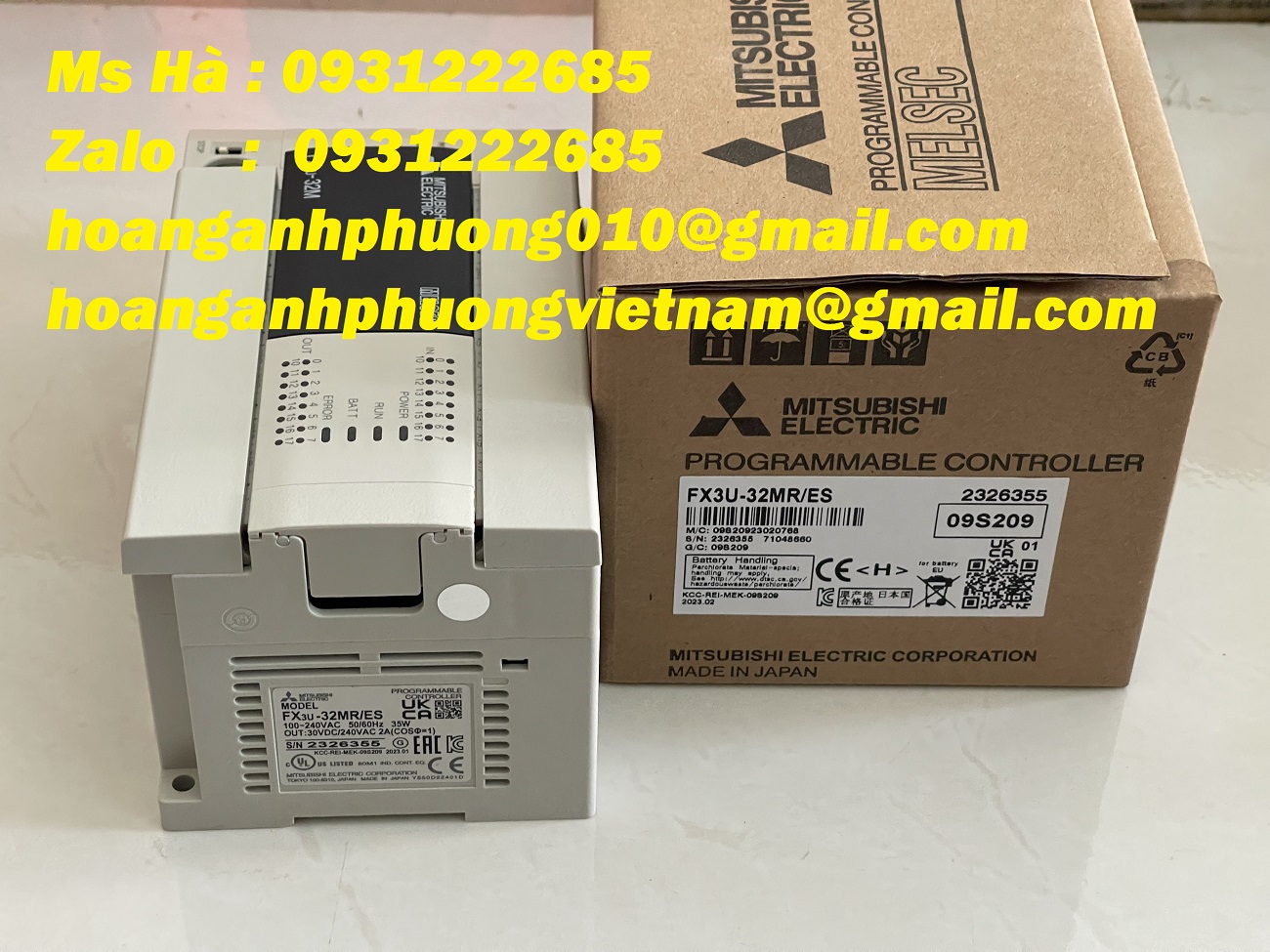 Giải pháp điều khiển linh hoạt FX3U-32MR/ES PLC mitsubishi